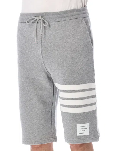 Thom Browne Classic Sweat Shorts In Classic Loopback In Gray