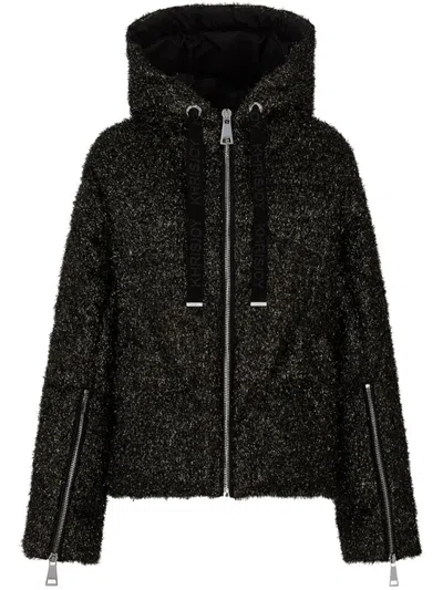 Khrisjoy Iconic Milan In Gold Hair Clothing In Black