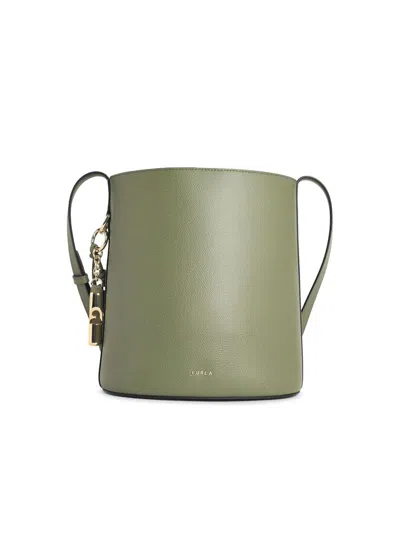 Furla Roxie' Bucket Bag In Green