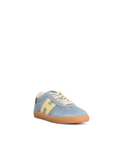 Hogan Cool Sneakers Suede Upper Rubber Sole In Blue
