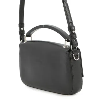 Pre-owned Fendi Baguette Black Leather Shoulder Bag ()