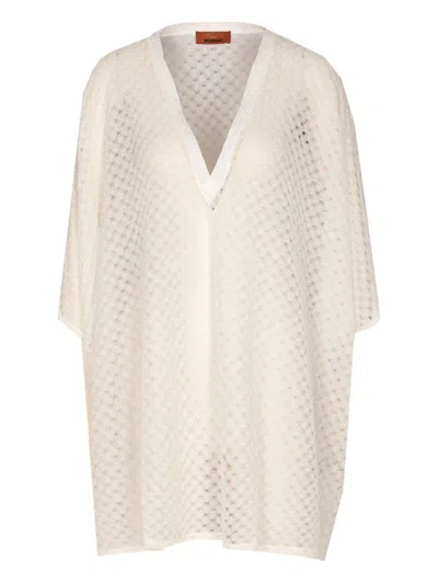 Missoni Short Cover-up In Neutral