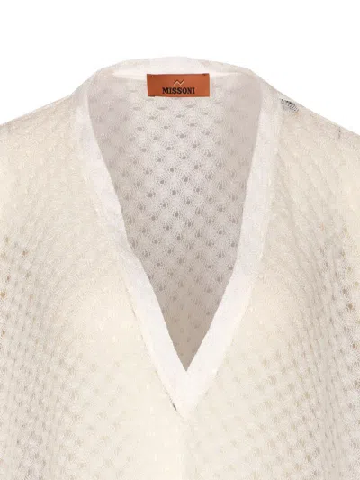 Missoni Short Cover-up In Neutral