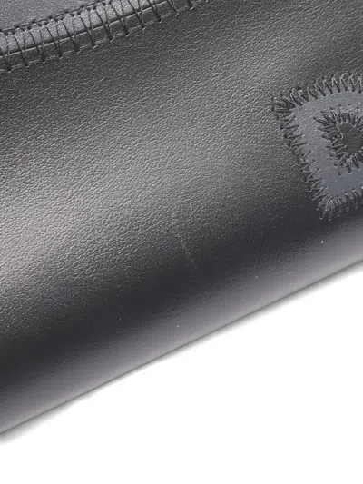 Pre-owned Dior Logo细节皮质钱包（2010年代典藏款） In Black