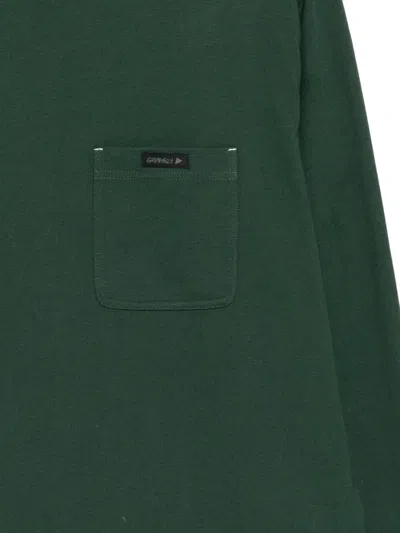 And Wander Green Gramicci Backprint Ls Tshirt In Green