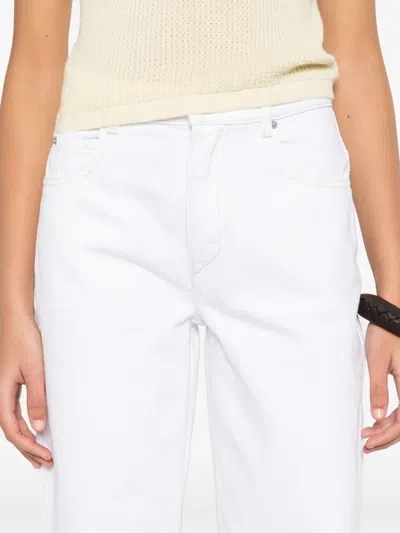 Isabel Marant Dromie Jeans In White