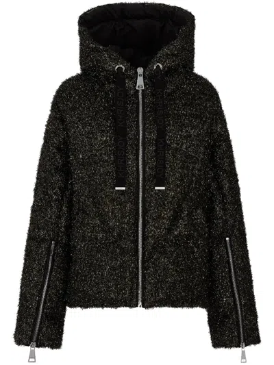 Khrisjoy Iconic Milan In Gold Hair Clothing In Black