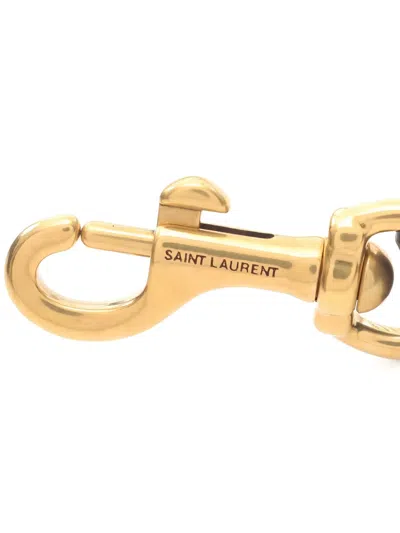 Pre-owned Saint Laurent 2010s Leather Strap In Black