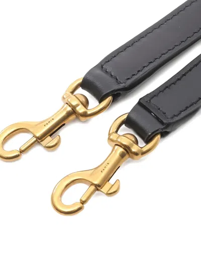 Pre-owned Saint Laurent 2010s Leather Strap In Black