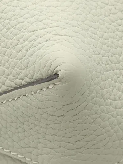 Pre-owned Hermes 2023 Cabas Serie 31 Leather Shoulder Bag In Green