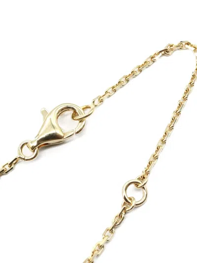 Pre-owned Van Cleef & Arpels 2010s 18k Yellow Gold Vintage Alhambra Mother-of-pearl Necklace