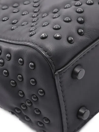 Pre-owned Dior 2010s Mini Lady  Two-way Tote Bag In Black