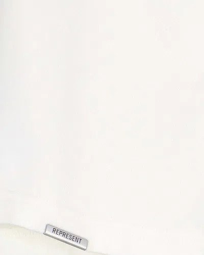 Represent Clothing T-shirt Golden Tour Flat White In White