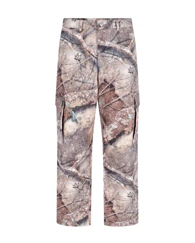 Represent Clothing Pantalone Cargo Real Tree Camo In Multi