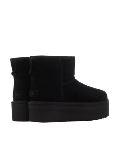 Ugg Stivaletto W Classic Mini Platform Black In Black