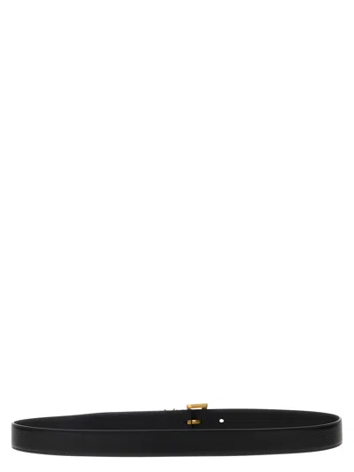 Saint Laurent Cassandre Belts Black