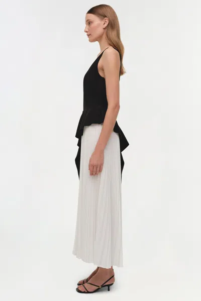 Simkhai Women's Zayla Pleated Midi Maxi Dress In Black/multi In Multi