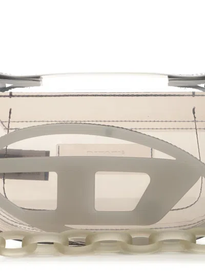 Diesel Plastic Shoulder Bag Shoulder Bags Orange In Neutral