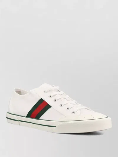 Gucci Fabric Upper And Rubber Sole Sneaker In Multi