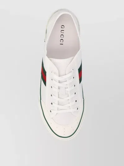 Gucci Fabric Upper And Rubber Sole Sneaker In Multi