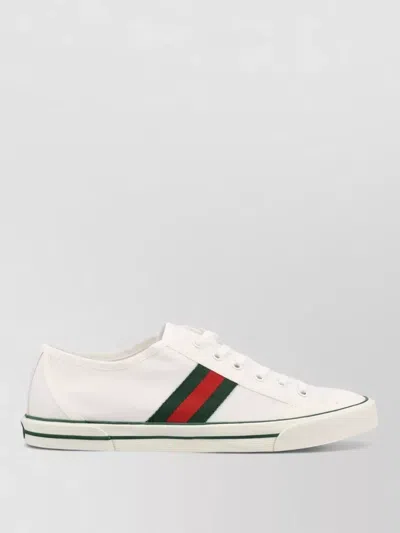 Gucci Fabric Upper And Rubber Sole Sneaker In Multi
