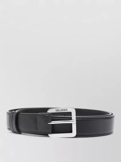 Attico Adjustable Belt Smooth Finish Design In Brown