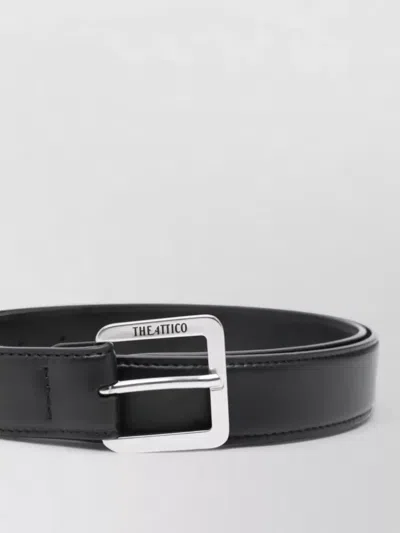 Attico Adjustable Belt Smooth Finish Design In Brown