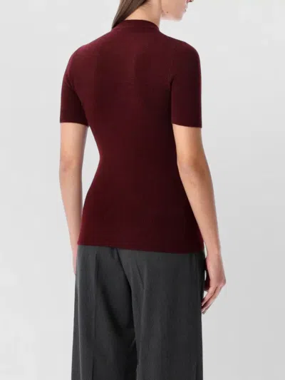 Prada Openwork Motif Wool Sweater With Pendants Clothing In Brown