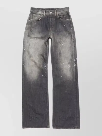 Acne Studios 2021f Regular Fit Jeans Black