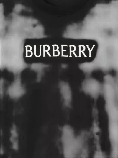 Burberry Frankie Logo-print Short-sleeve T-shirt In Black