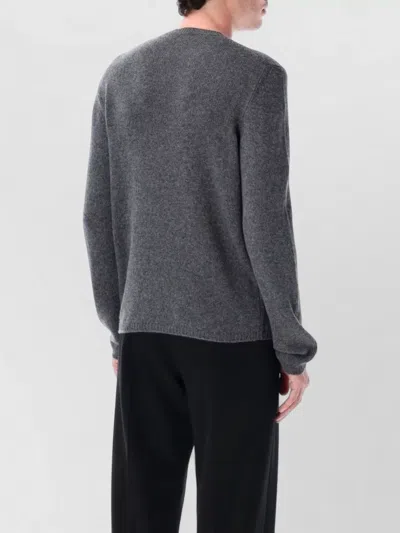 Prada Cashmere Crew Neck Sweater Long Sleeves In Multi