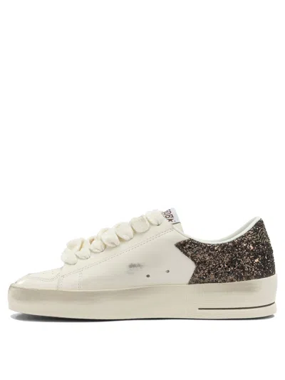 Golden Goose Deluxe Brand Stardan Glittered Sneakers