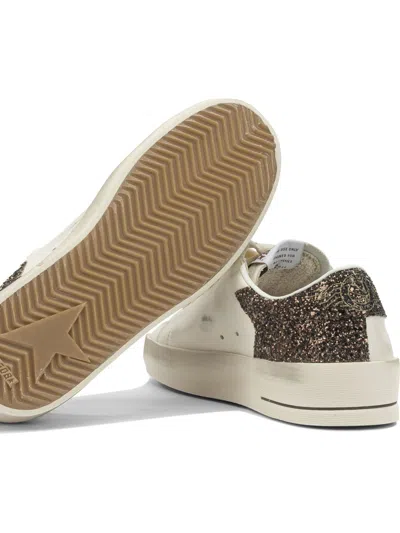 Golden Goose Deluxe Brand Stardan Glittered Sneakers