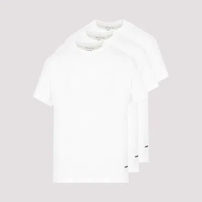 Jil Sander 3 Pack T-shirt Women In White