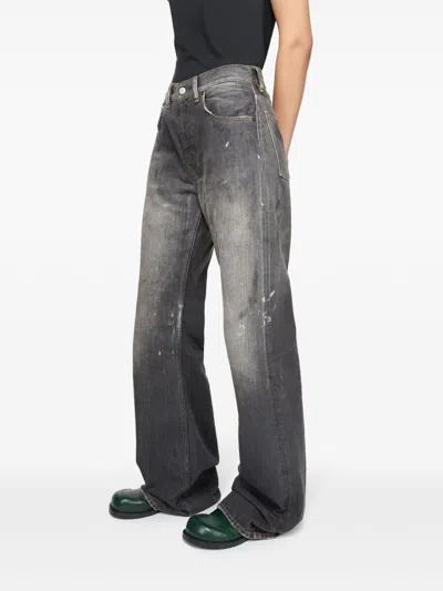 Acne Studios 2021f Regular Fit Jeans Black