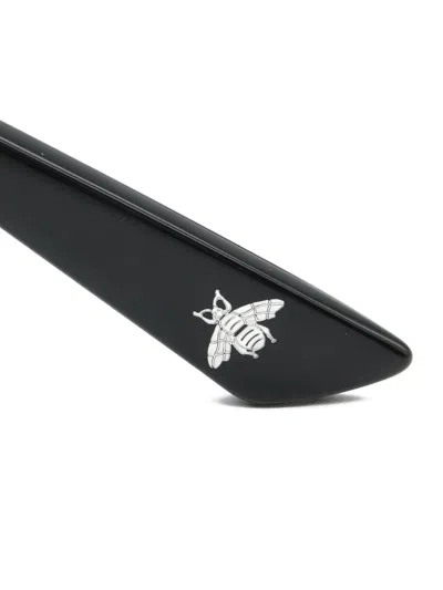 Pre-owned Gucci 2020s Square-frame Sunglasses In Black