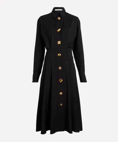 Francoise Women's Olivia Shirt Dress In Black