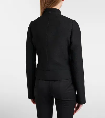 Courrèges Belted Jacket In Black