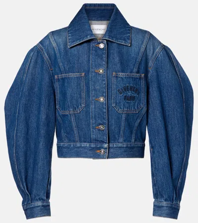 Givenchy Jean Paul Gaultier Multicolor The Yellow Butterfly Polyamide Cardigan In Blue