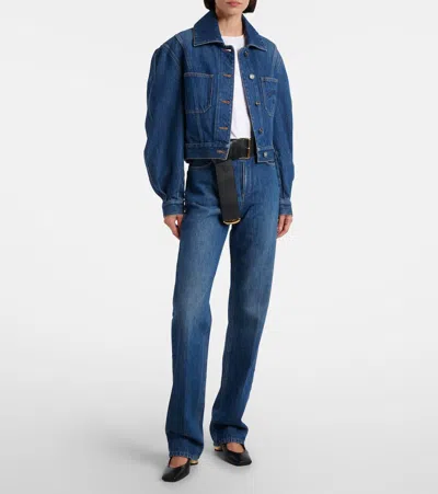 Givenchy Jean Paul Gaultier Multicolor The Yellow Butterfly Polyamide Cardigan In Blue