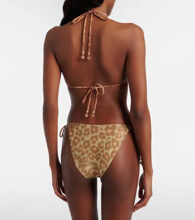 Zimmermann Awaken Metallic-effect Bikini In Multi