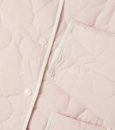 Bonpoint Quilted Jacket In Pink