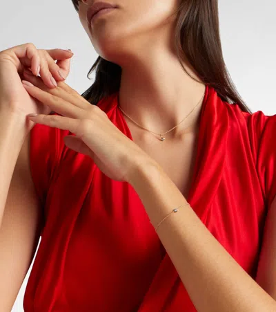 Stone And Strand The Alibi 10kt Gold Bracelet With Diamond In Gold