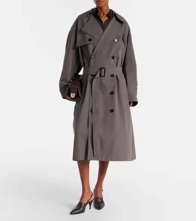 Herbert Levine Cover Up 80 Leather Slingback Pumps In Brown