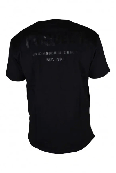 Alexander Mcqueen Men T-shirt In Black