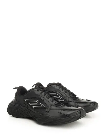 Balenciaga Monday Low-top Sneakers In Black