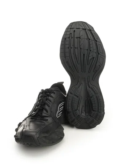 Balenciaga Monday Low-top Sneakers In Black