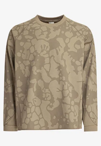 Goldwin Reaction Diffusion Sweatshirt In Gray