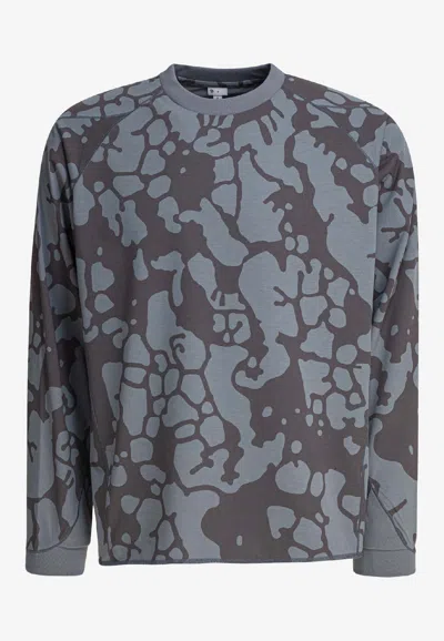 Goldwin Reaction Diffusion Sweatshirt In Gray