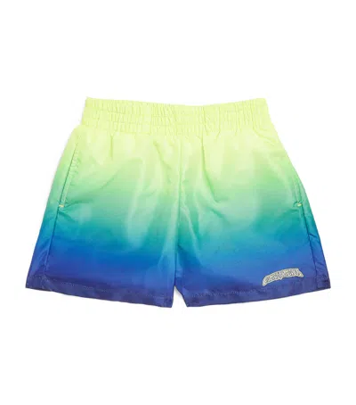 Casablanca Gradient Swim Shorts In Multi